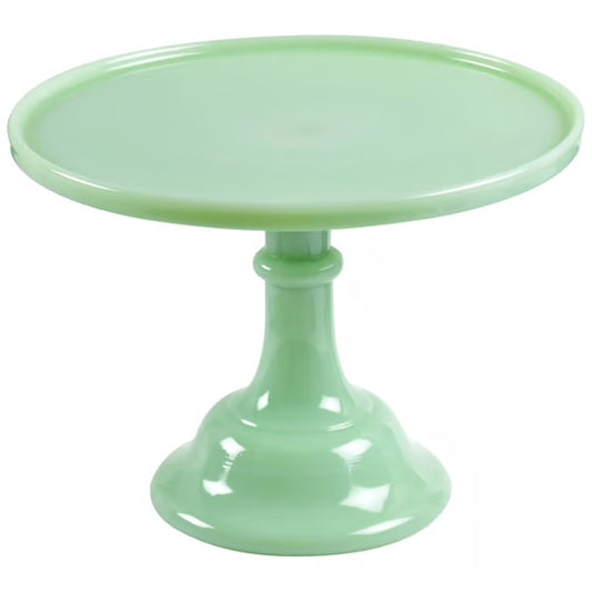 10 inch cake plate - Jadeite