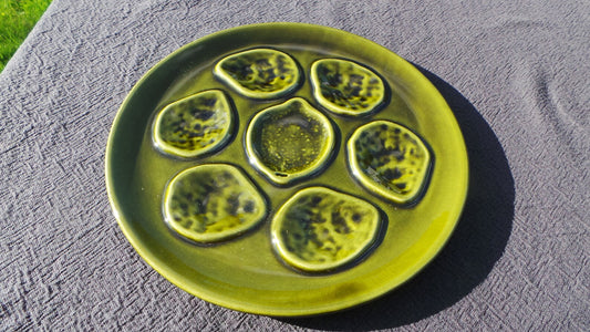 Niderville French 1960’s Oyster Plate